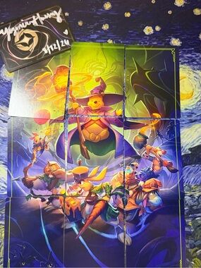 (2) Disney Lorcana Attack of the Vine! Winnie the Pooh Puzzle Sets • COMPLETE 9
